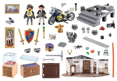 Playmobil, Christmas, Kalendarz adwentowy, Policja: Kradzież w muzeum, 71347