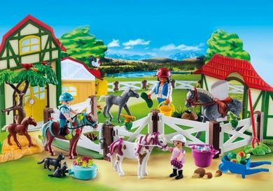 Playmobil, Christmas, Kalendarz adwentowy Stadnina koni, 9262