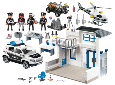 Playmobil, City Action, Posterunek policji, 9372