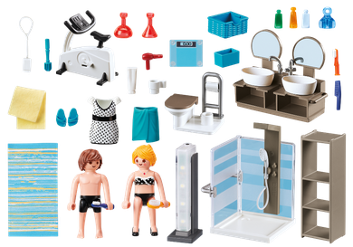 Playmobil, City Life, Łazienka, 9268