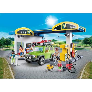 Playmobil, City Life, Stacja benzynowa, 70201