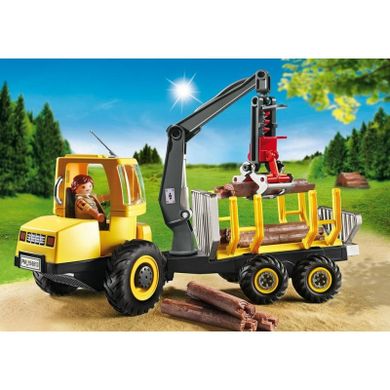 Playmobil, Country, Dźwig do transportu drewna, 6813