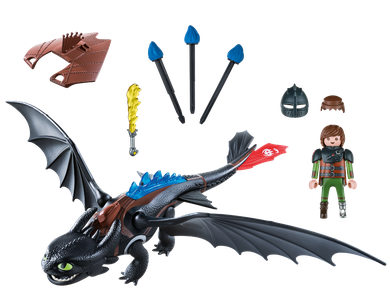 Playmobil, Dragons, Czkawka i Szczerbatek, 9246