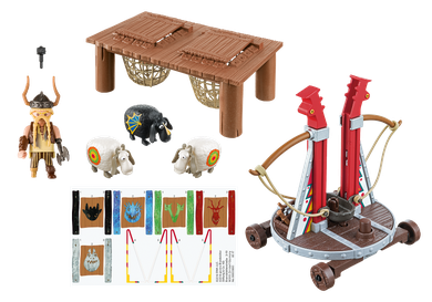 Playmobil, Dragons, Pyskacz Gbur z katapultą do owiec, 9461