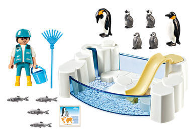 Playmobil, Family Fun, Basen dla pingwinów, 9062