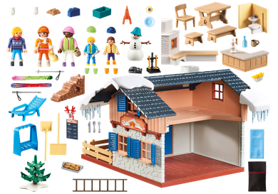 Playmobil, Family Fun, Chata górska, 9280