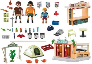 Playmobil, Family Fun, Kemping, 71424