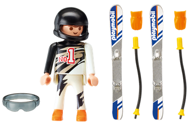 Playmobil, Family Fun, Narciarz, 9288