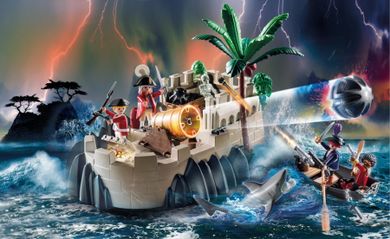 Playmobil, Pirates, Twierdza Rotrock, 70413