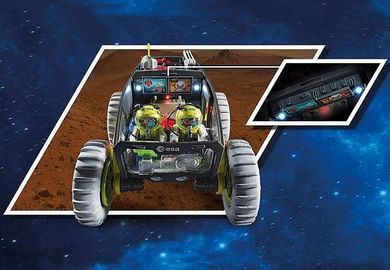 Playmobil, Space, Ekspedycja na Marsa z pojazdami, 70888