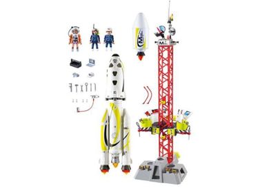 Playmobil, Space, Rakieta kosmiczna z rampą startową, 9488