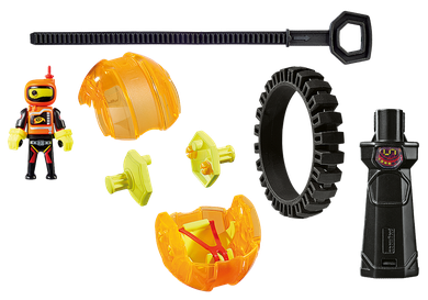 Playmobil, Sports & Action, Outdoor, Speed Roller Orange, 9203