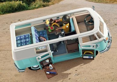 Playmobil, Sports & Action, Volkswagen T1 Camping Bus, 70826