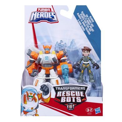 Playskool, Transformers, Rescue Bots, Blades The Flight Bot & Dani Burns, zestaw 2 figurek