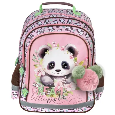 Plecak szkolny, 2-komorowy, Panda