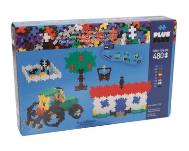 Plus-Plus, Mini Basic, farma, klocki, 480 szt.