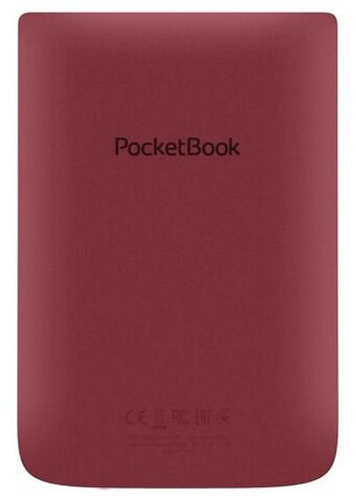 PocketBook, czytnik e-book, PB 628, Touch Lux 5, red