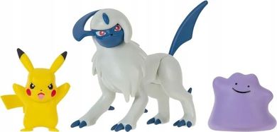 Pokemon, Pikachu, Absol, Ditto, seria 15, zestaw figurek bitewnych
