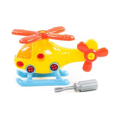 Polesie, Śmigłowiec, helikopter do skręcania, 16 elementów