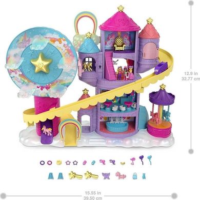 Polly Pocket, Tęczowy park rozrywki, zestaw do zabawy