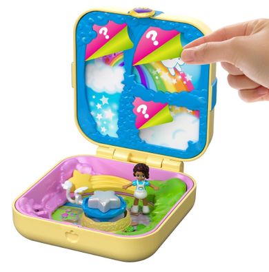 Polly Pocket, Ukryte światy, Kraina jednorożca, zestaw z laleczką i akcesoriami