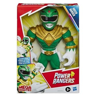 Power Rangers, Mega Mighties, Zielony Ranger, figurka, 25 cm