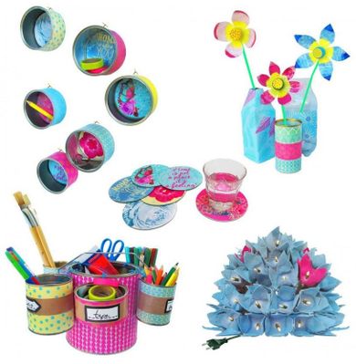 Pro Kids, Recycle me, Domowe dekoracje, decoupage