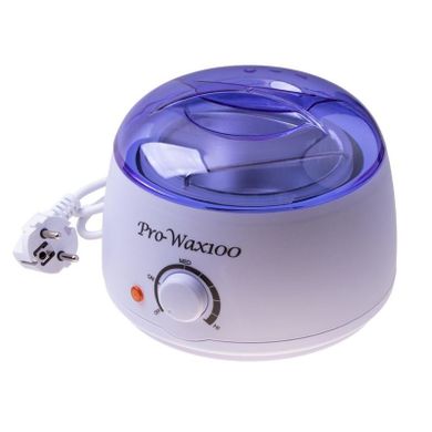 Pro Wax 100W, podgrzewacz do wosku, wosk, patyczki, błękitny