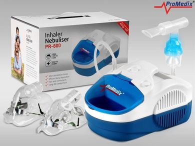 ProMedix, inhalator, nebulizator, maski, filterki, zestaw, PR-800