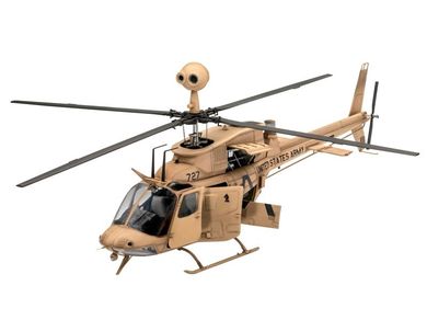 Promo, Revell, Bell OH-58 Kiowa, helikopter do sklejania