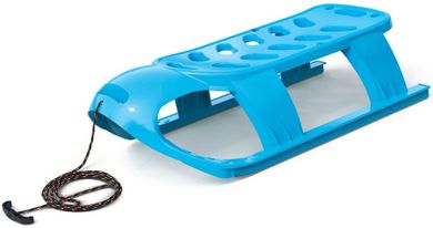 Prosperplast, sanki plastikowe z oparciem 88-45-42cm niebieskie