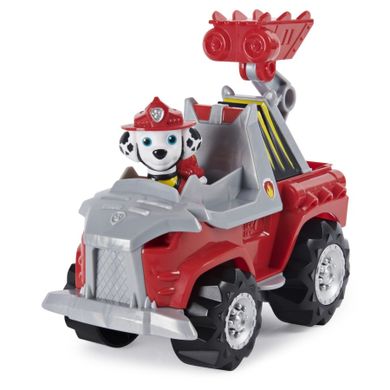 Psi Patrol, Dino Rescue, Marshall, pojazd z figurkami