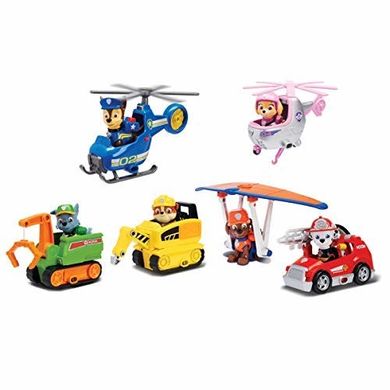 Psi Patrol, Marshall i mini wóz strażacki, zestaw z figurką