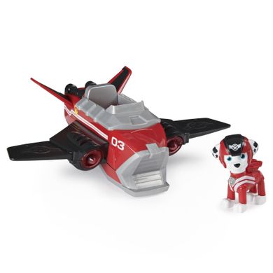 Psi Patrol, pojazd z figurką, Marshall Jet to the rescue
