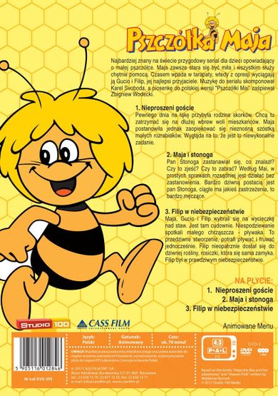 Pszczółka Maja. Nieproszeni goście. DVD