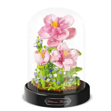 QBI, Peonie, klocki konstrukcyjne, 543 elementów