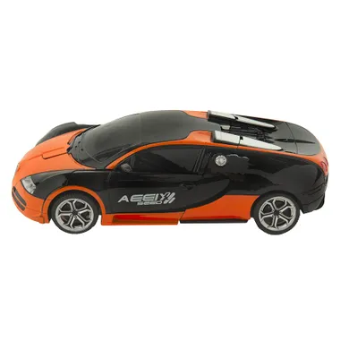 Race Xtreme, Samochód i robot transformujący 2w1, pojazd zdalnie sterowany, światło i dźwięk, 1:18