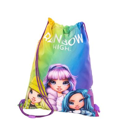 Rainbow High, worek sportowy, Silver Style