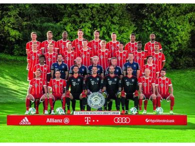 Ravensburger, FC Bayern Monachium 20172018, puzzle, 1000 elementów