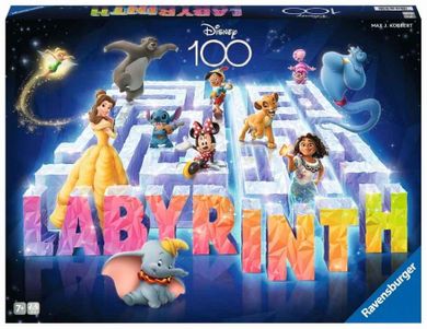 Ravensburger, Labyrinth Disney 100, gra familijna