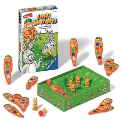 Ravensburger, mini Lotti karotti, gra zręcznościowa
