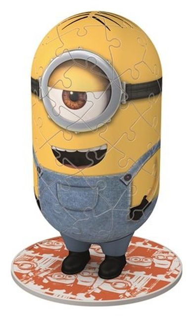 Ravensburger, Minionki, puzzle 3D, 54 elementy
