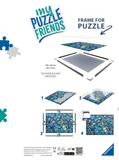 Ravensburger Polska, ramka do puzzli, 49-36 cm