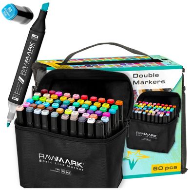Rawmark, Basic Line, markery, 60 szt.