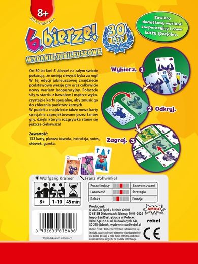 Rebel, 6. bierze, wydanie jubileuszowe, gra karciana