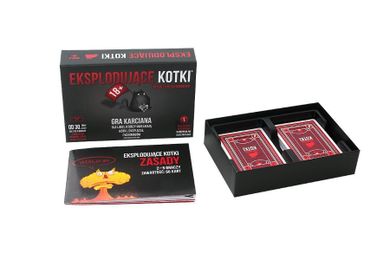 Rebel, Eksplodujące kotki, edycja tylko dla dorosłych, gra karciana