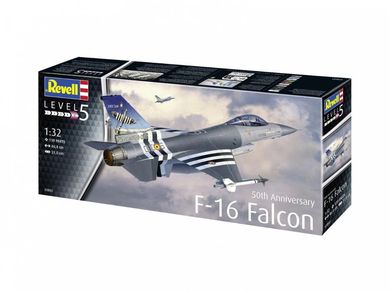 Revell, Samolot 50TH Anniversary F-16 Falcon, model do sklejania, 1:32