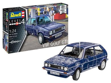 Revell, Volkswagen Golf GTI, model do sklejania, 1:24