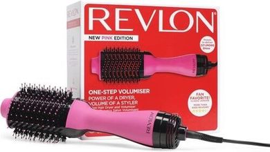 Revlon, szczotko-suszarka, RVDR5222PE, różowa