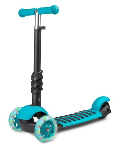 Ricokids, Buggy, hulajnoga 3-kołowa, turkusowa